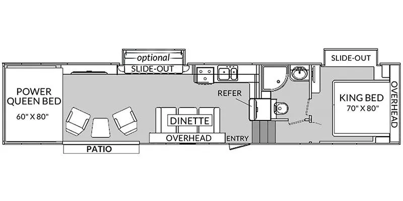 Genesis Supreme Vortex 4025VPXL floor plan