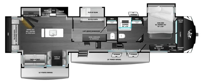 Highland Ridge Open Range 3X 3X 372MBH floor plan