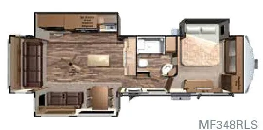 Highland Ridge Mesa Ridge MF348RLS floor plan