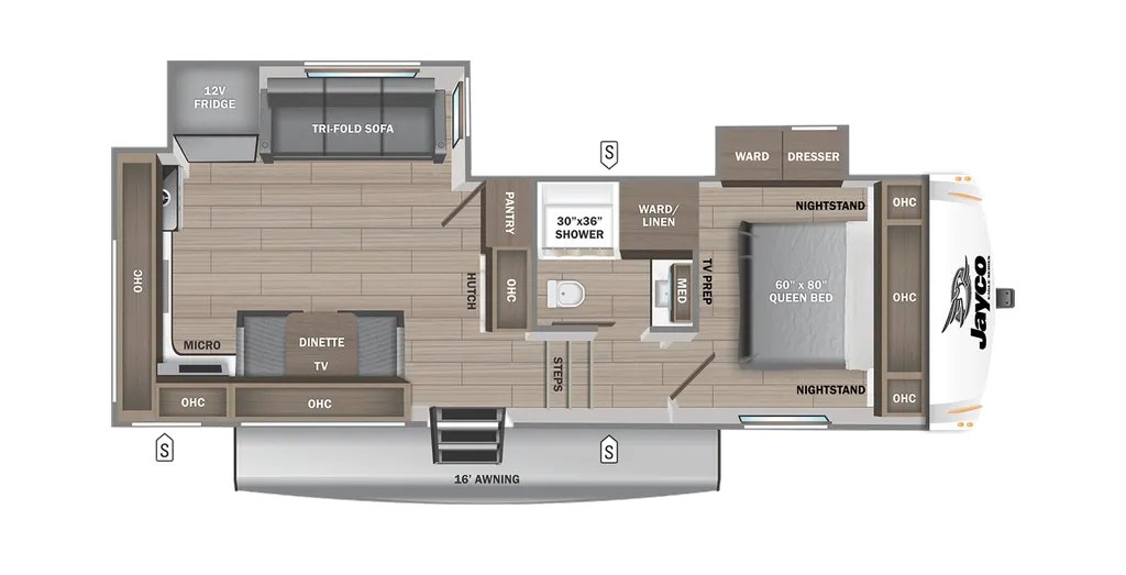2026 Jayco Eagle SLE 24MLE floor plan