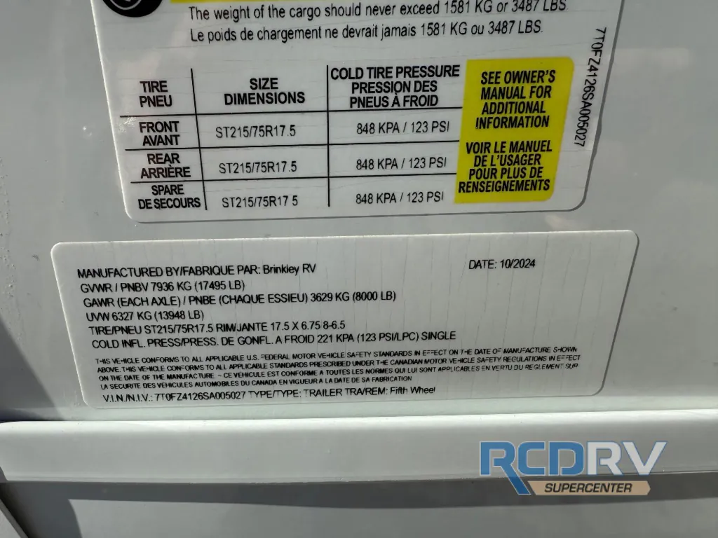2025 Brinkley Model Z 3515, Photos photo 25