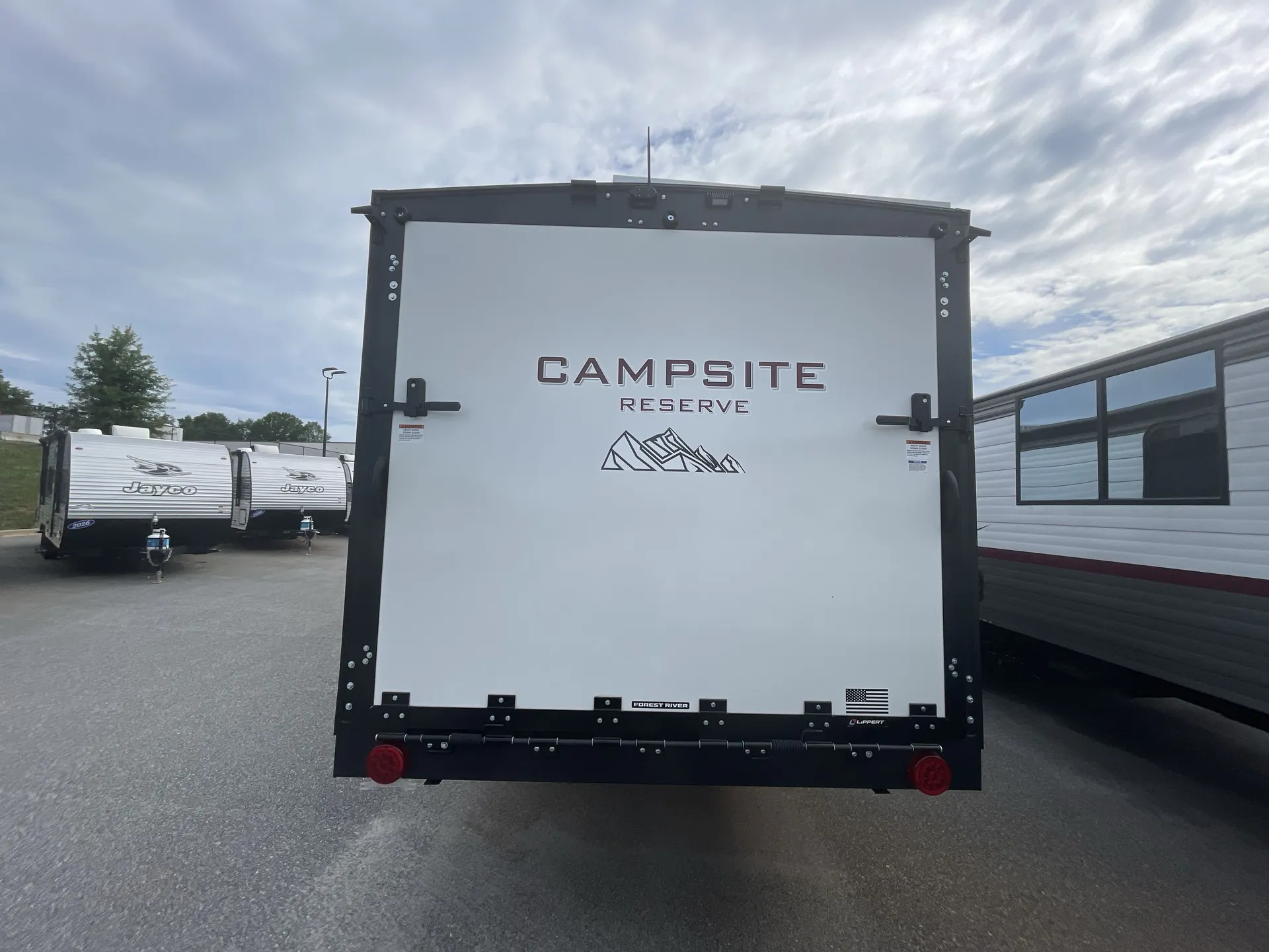 2026 Forest River Campsite Reserve 28SW — backside