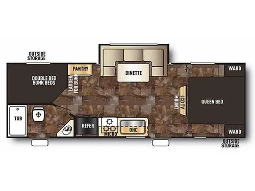 2014 Forest River Cherokee Grey Wolf 23DBH - Photo 2