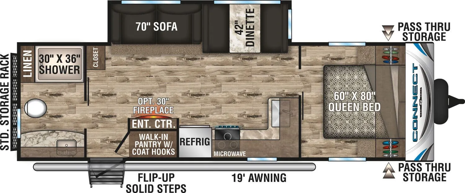 K-Z Connect C261RB floor plan