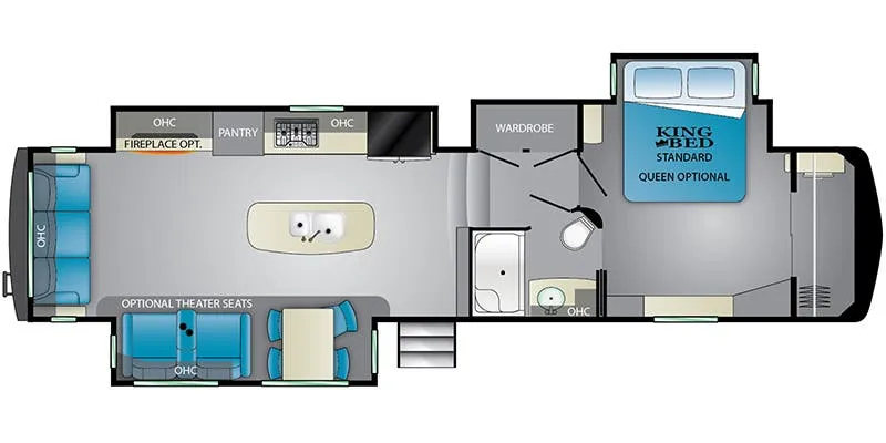 Heartland Big Country BC 3560 SS floor plan