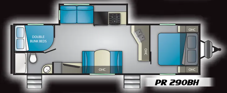 Heartland Prowler 290BH floor plan