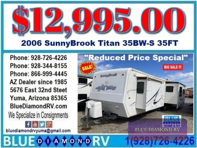 2006 SunnyBrook Titan Series Used    35BW-S - Main photo