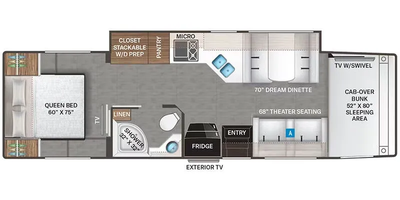 Thor Motor Coach Magnitude LV35 floor plan
