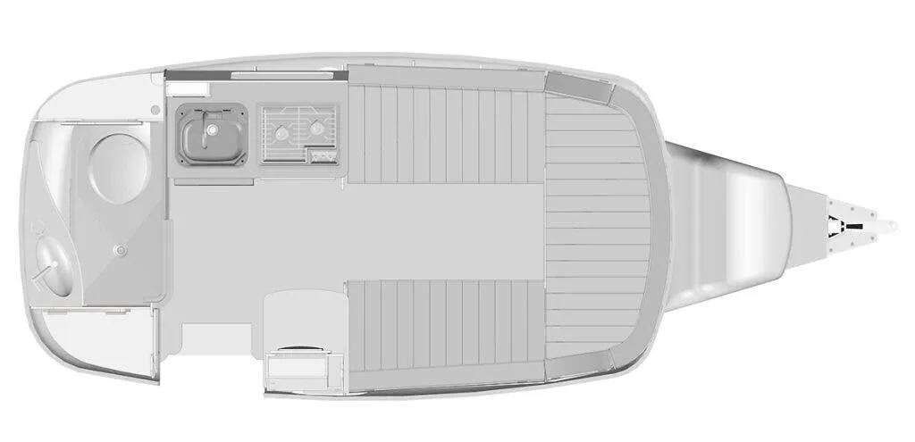 NuCamp Barefoot BASE floor plan