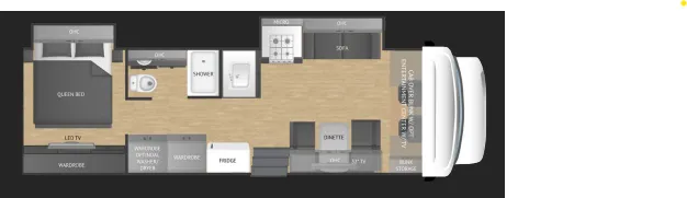 2026 Nexus Ghost 33DS - Floor plan