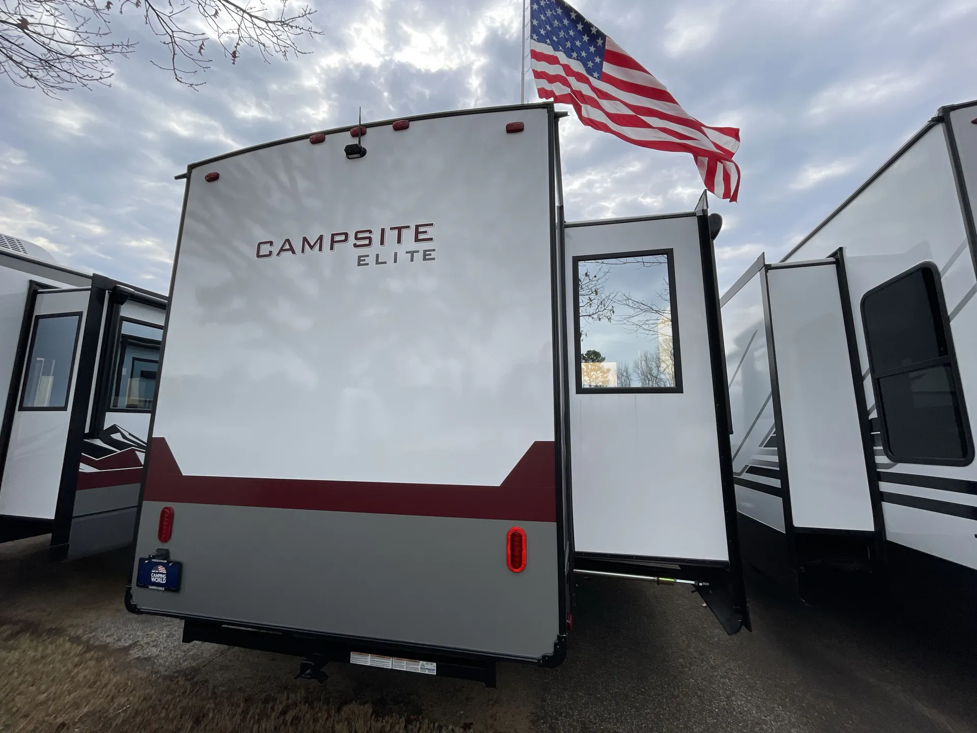 2026 Forest River Campsite Elite 36AK — backside