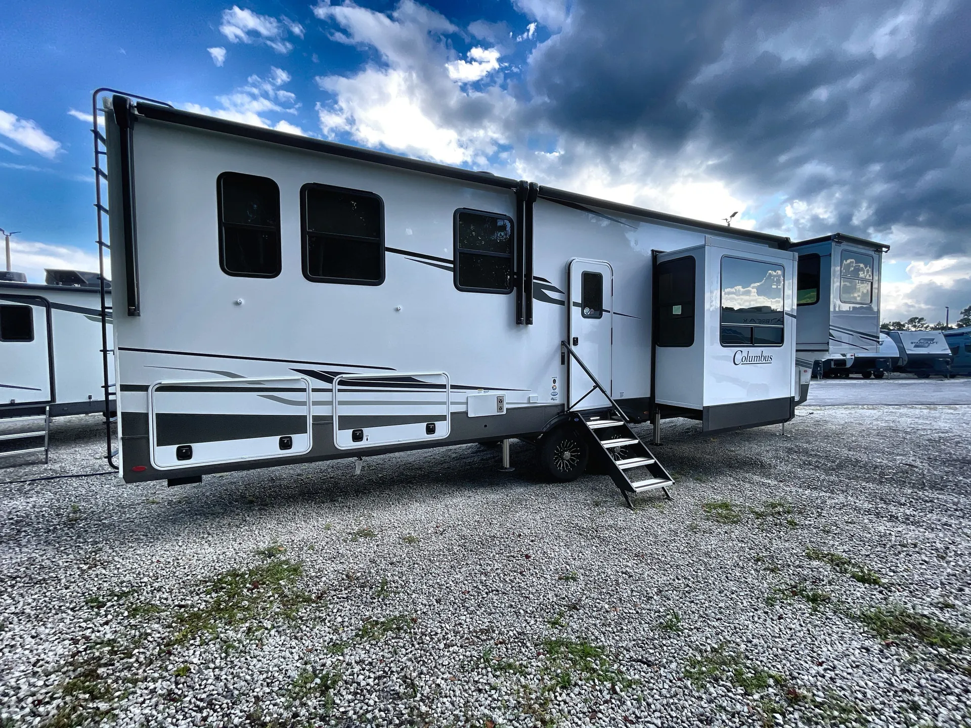 2026 Forest River Columbus 389FLH — campside