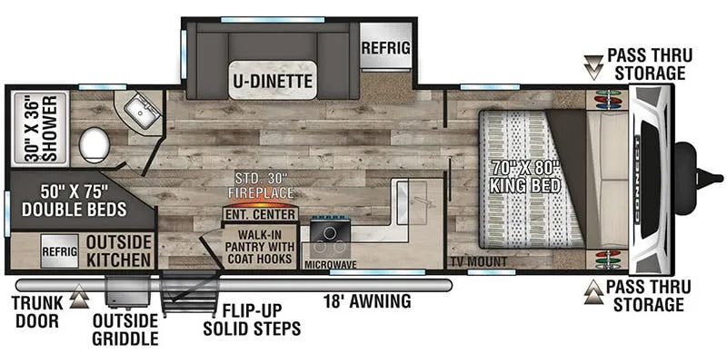 K-Z Connect C251BHK floor plan