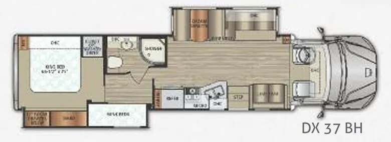 Dynamax Corp DX3 37BH floor plan