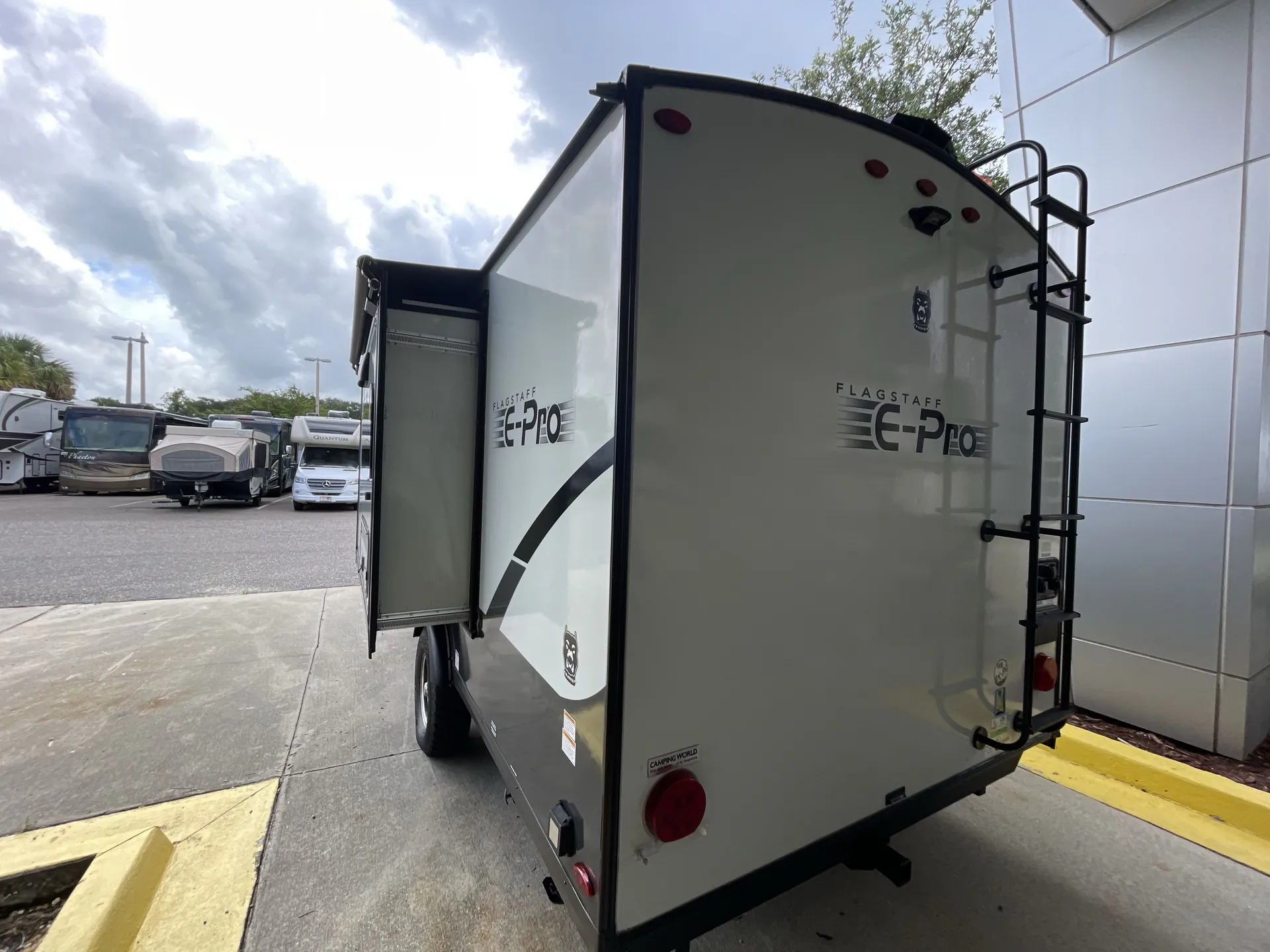 2025 Forest River Flagstaff E-Pro 19FDS — off campside