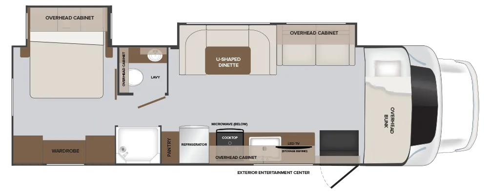2025 Holiday Rambler Incline 29H - Floor plan