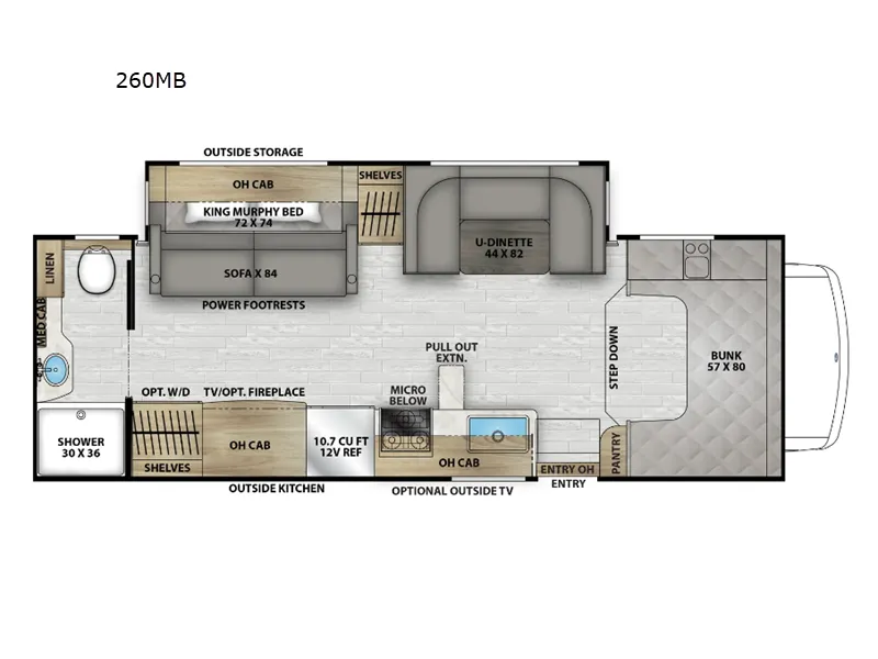 2026 Coachmen Leprechaun 260MB Ford - Photo 3