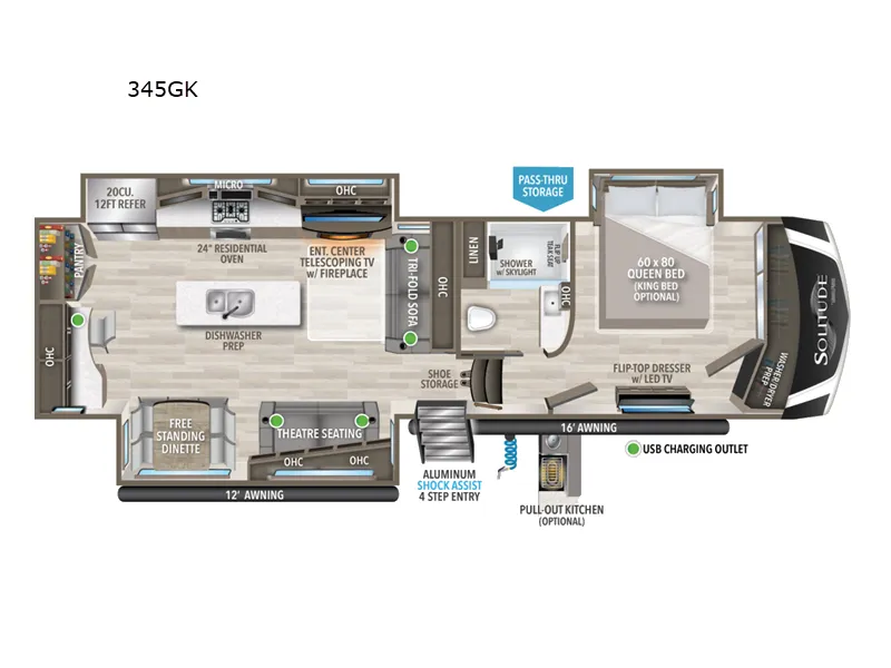 2023 Grand Design Solitude 345GK - Photo 3