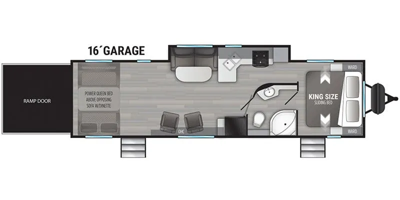 2023 Cruiser RV Stryker ST-2916 - Floor plan