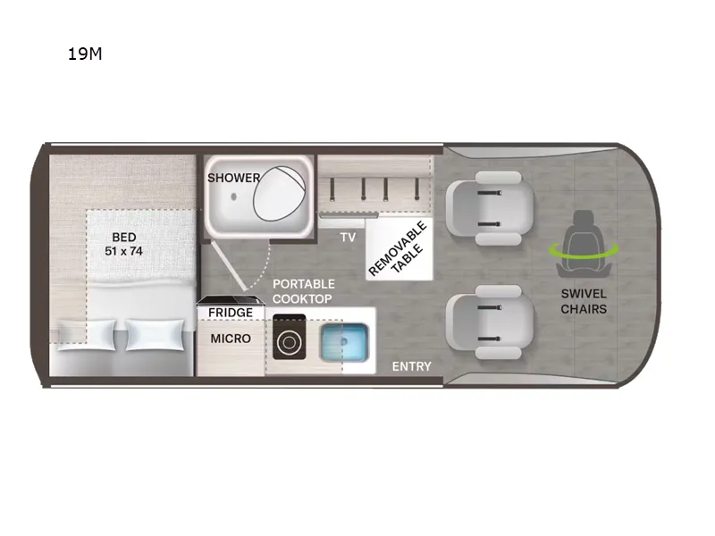 2025 Thor Motor Coach Tranquility 19M - Photo 3