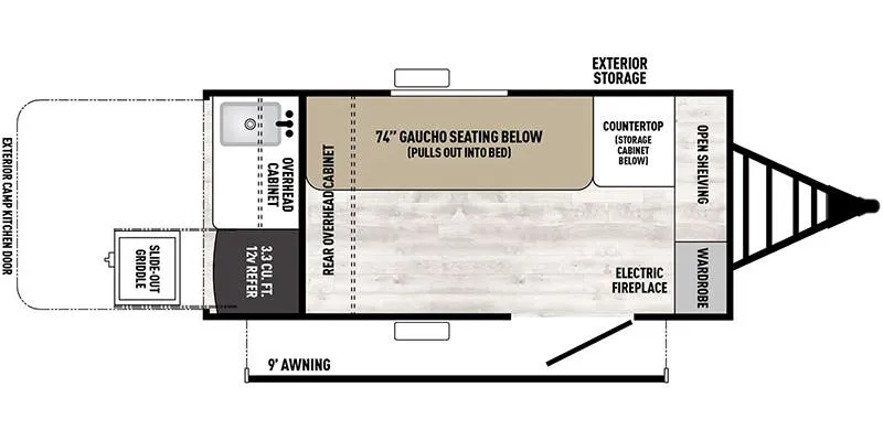 Forest River Viking 9000 Series 9000ROK floor plan