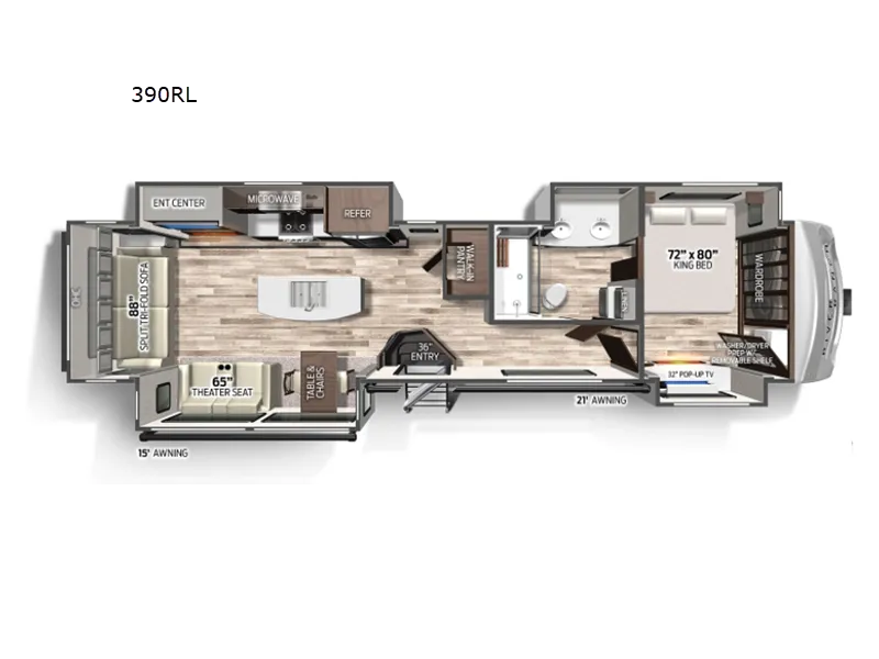 2022 Forest River River Ranch 390RL - Photo 2