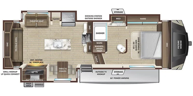 Starcraft GSL 264RLS floor plan