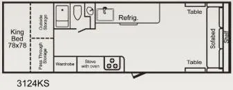 TrailManor 3124 Series 3124KS floor plan