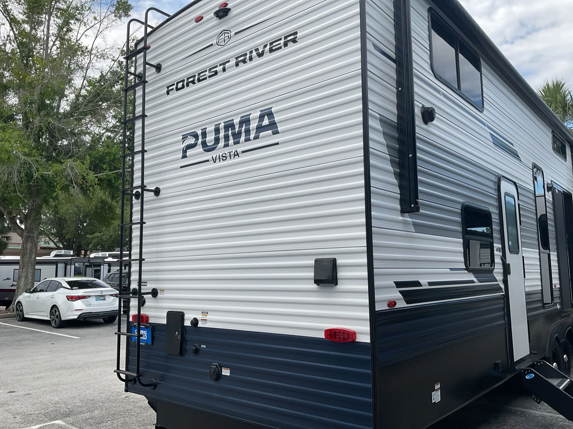 2026 Forest River Puma Vista 402LFT — backside