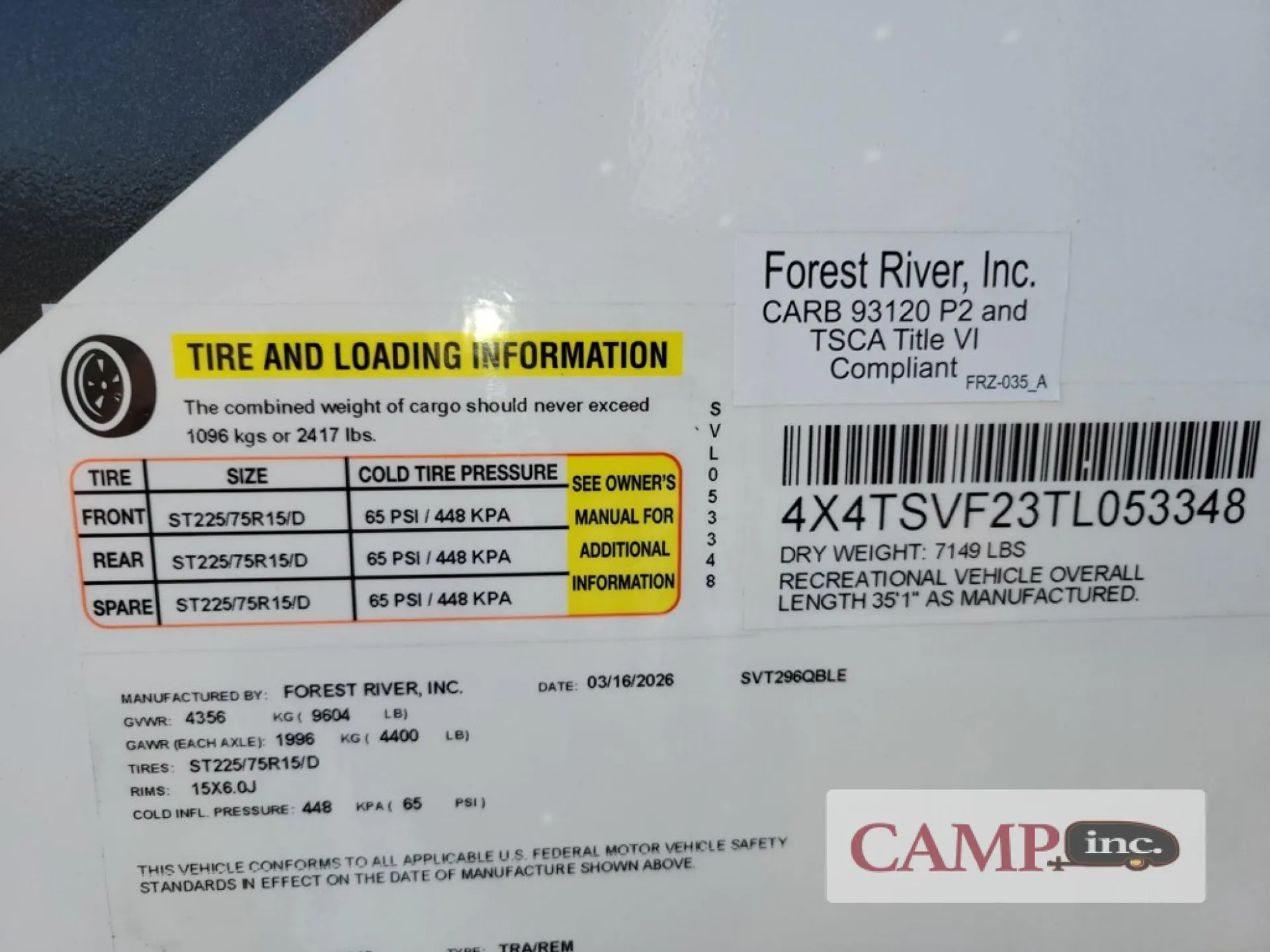 2026 Forest River Surveyor Legend 296QBLE - Photo 4