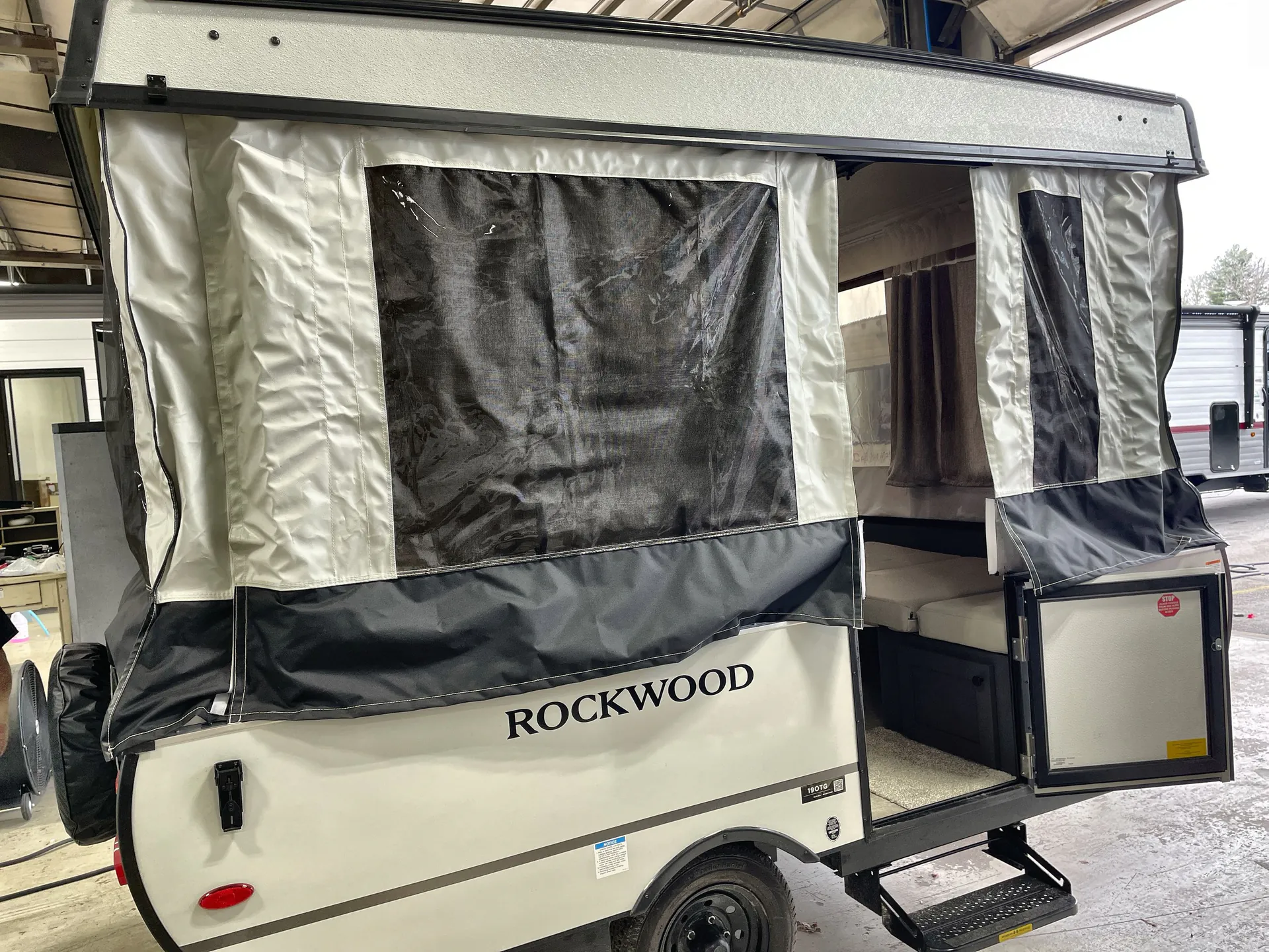 2026 Forest River Rockwood Off The Ground 19OTG — campside