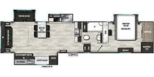 Coachmen Brookstone 352RLD floor plan