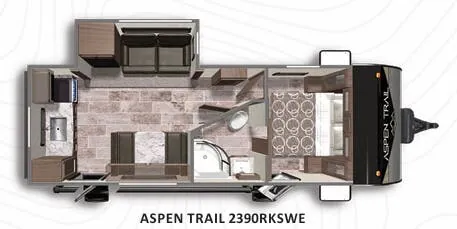 2022 Dutchmen Aspen Trail 2390RKSWE - Floor plan
