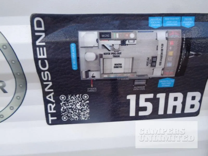 2026 Grand Design Transcend One 151RB - Photo 3