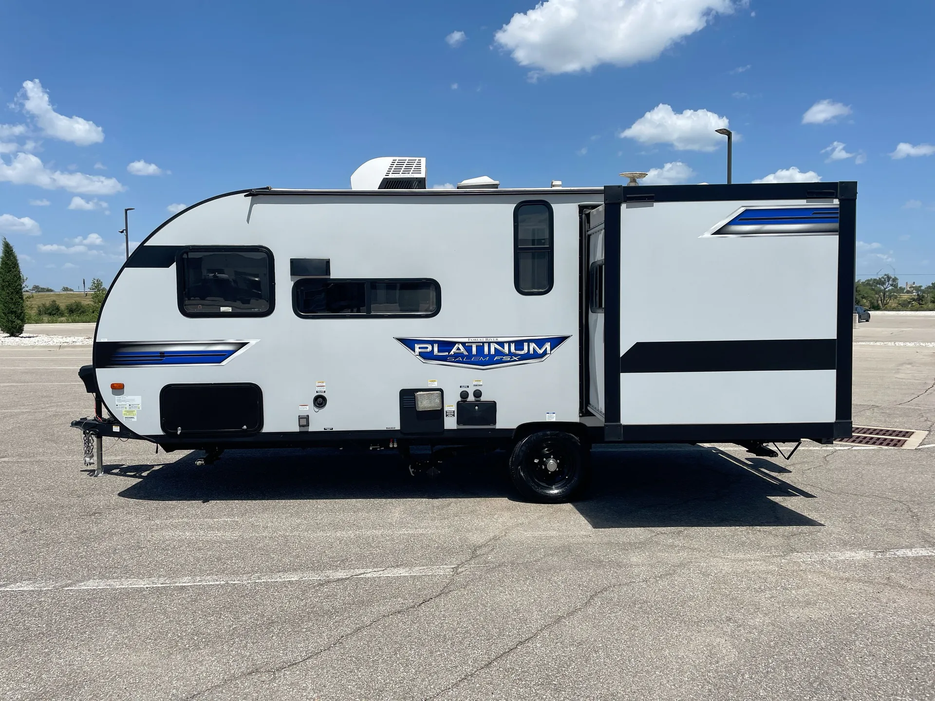 2022 Forest River Salem FSX 169RSK — off campside