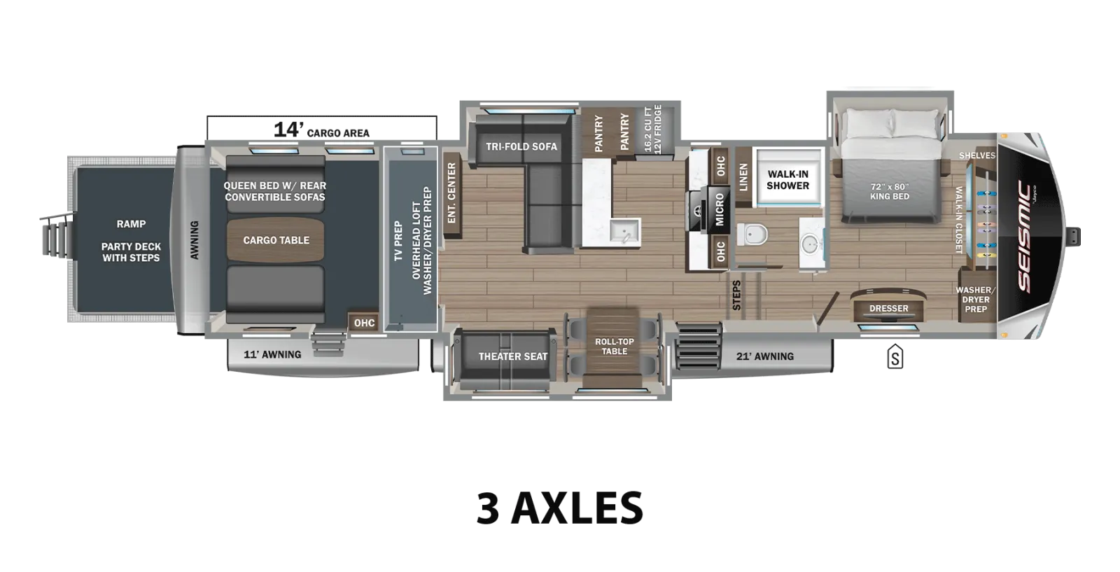 2026 Jayco Seismic 395 - Photo 3