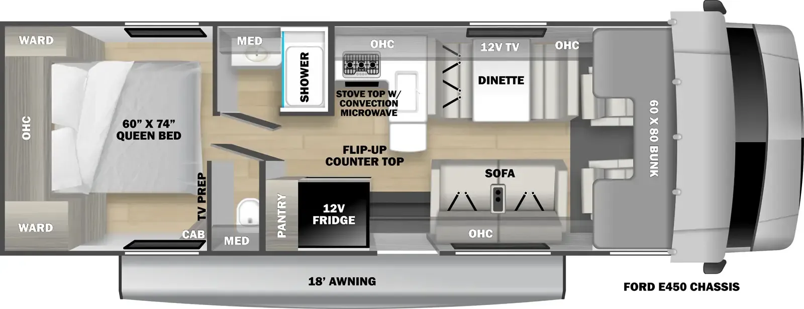 2025 Forest River Forester LE 2951LE - Floor plan