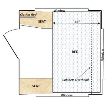 Capri Cowboy FULLSIZE 6.5 floor plan