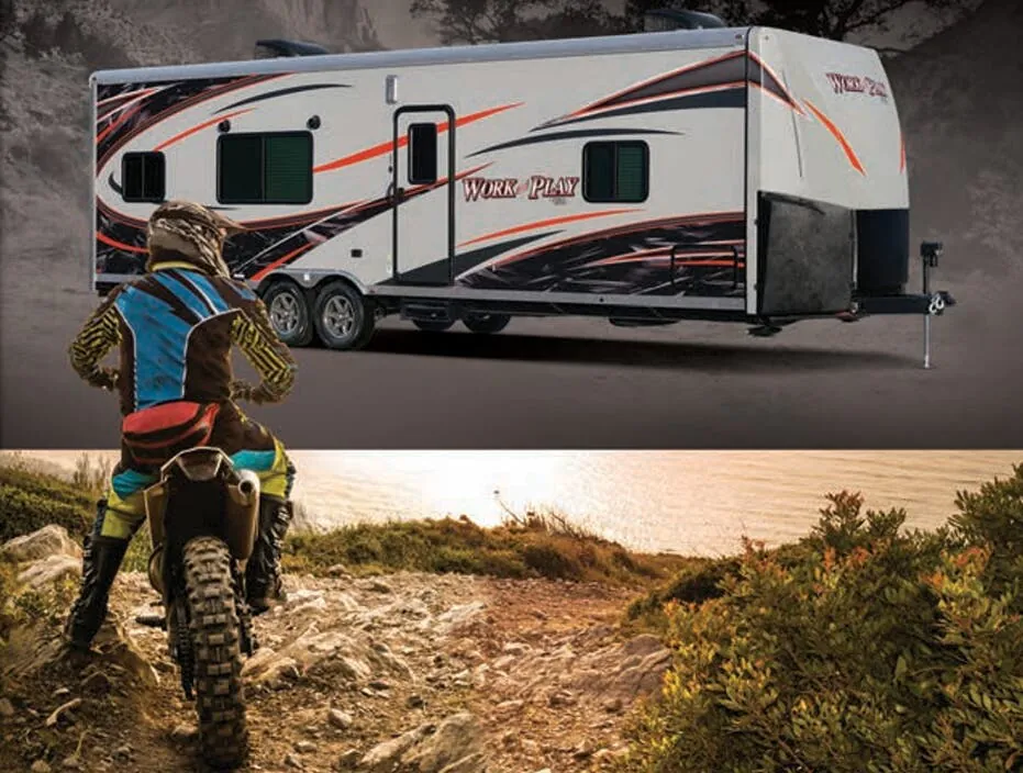 Forest River Work and Play FRP 34WRS exterior