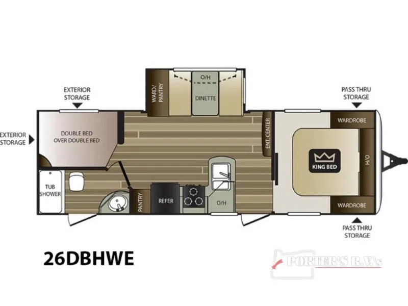 2017 Keystone RV Cougar Half-Ton Series 26DBHWE - Photo 2