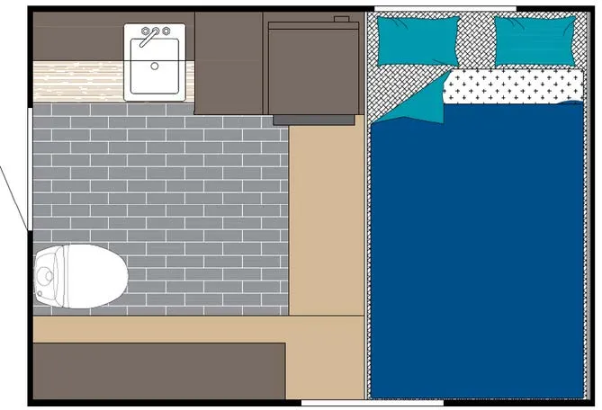 2027 Sunset Park RV Sun Trek 600 - Floor plan