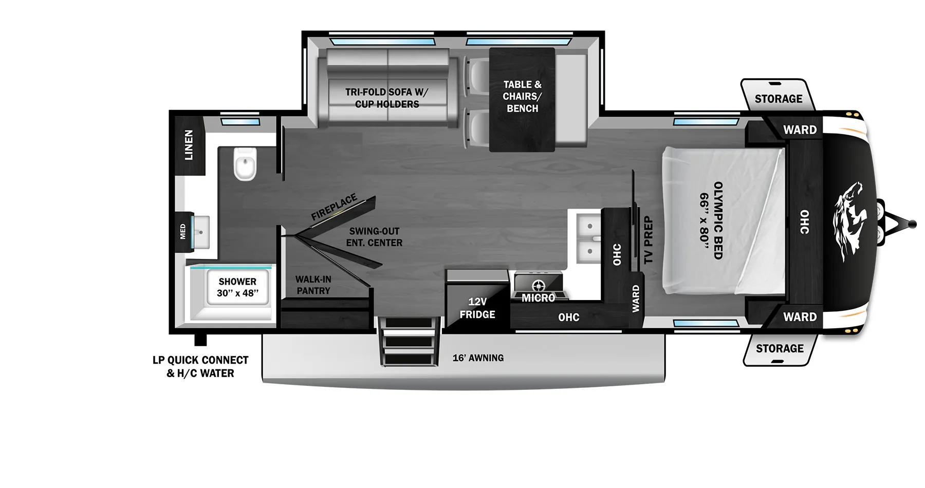 2026 Open Range RV Roamer Light Duty 27RBOS - Photo 3