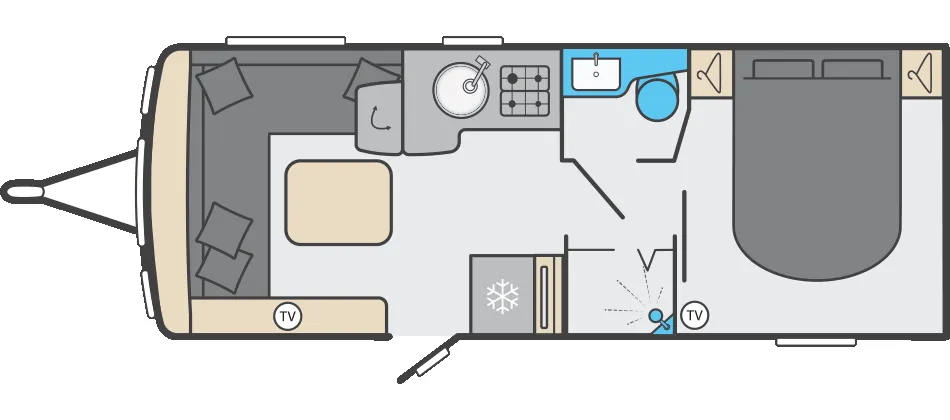 Swift Conqueror Grande 650L floor plan
