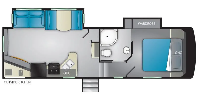 Heartland Pioneer PI 251 floor plan