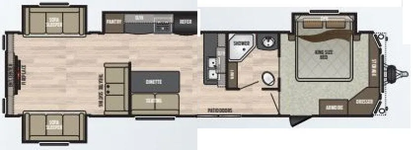 Keystone Residence 401RDEN floor plan