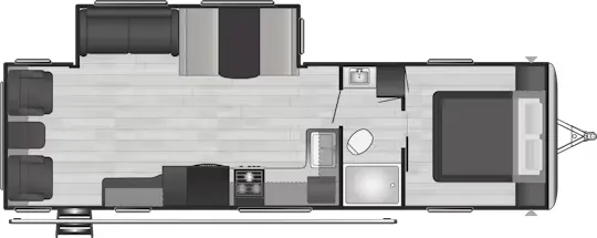 Keystone Springdale 285TLWE floor plan