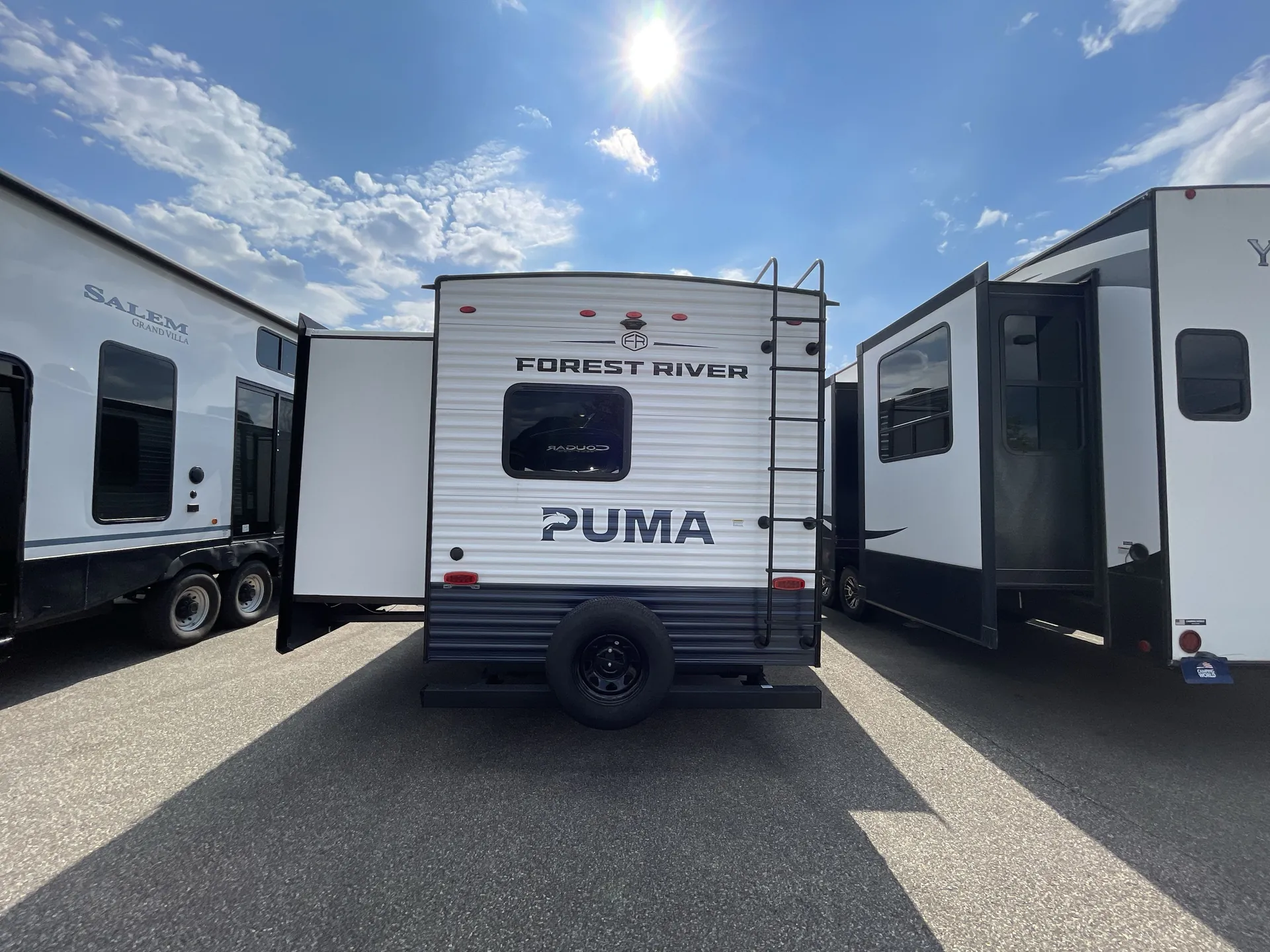 2027 Forest River Puma 32BHFS — backside