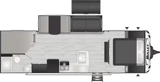 Keystone Bullet Premium 273BHS floor plan