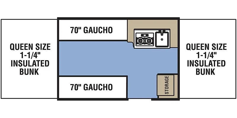 Coachmen Clipper LS 107LS floor plan