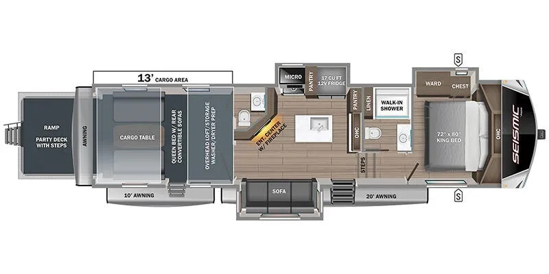 Jayco Seismic 403 floor plan